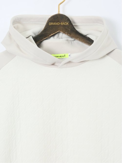 【大きいサイズ】ビバハート/VIVA HEART 千鳥格子柄 ピンソニックフーディー(セットアップ可能)