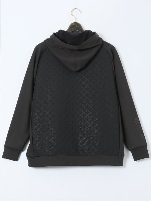 【大きいサイズ】ビバハート/VIVA HEART 千鳥格子柄 ピンソニックフーディー(セットアップ可能)