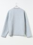 【大きいサイズ】ビバハート Tシャツ メンズ 長袖 ストレッチ クルーネック ブリスター ジャガード