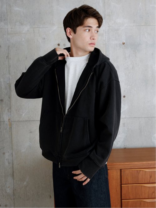 ドロー/DRAW ヘビーウェイト ダブルジップ フーディー （ユニセックス）