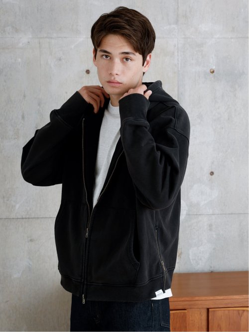 ドロー/DRAW ヘビーウェイト ダブルジップ フーディー （ユニセックス）