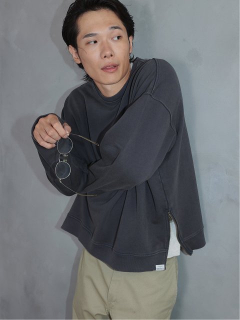 ドロー/DRAW ヘビーウェイト サイドジップ スエット （ユニセックス）