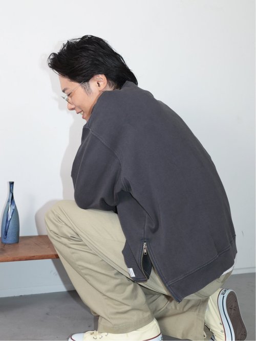 ドロー/DRAW ヘビーウェイト サイドジップ スエット （ユニセックス）