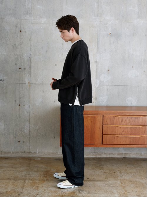 ドロー/DRAW ヘビーウェイト サイドジップ スエット （ユニセックス）