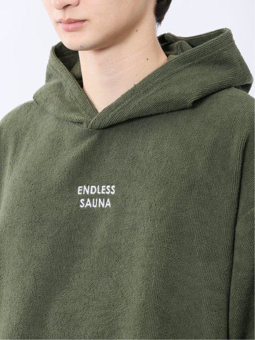 Sauna Camp×T/Q パイルポンチョ(セットアップ可能)