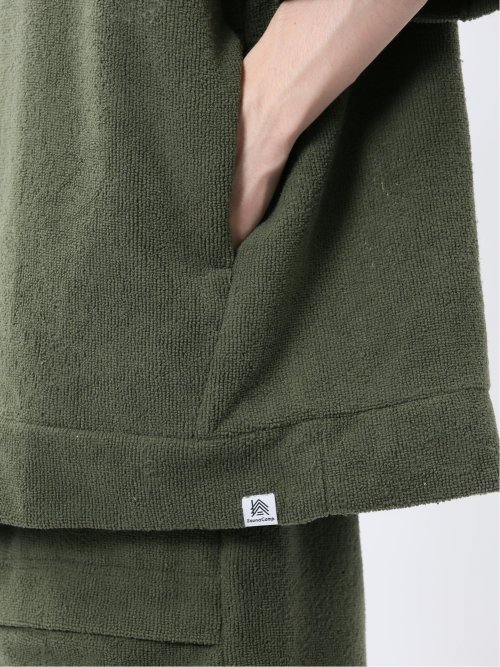 Sauna Camp×T/Q パイルポンチョ(セットアップ可能)