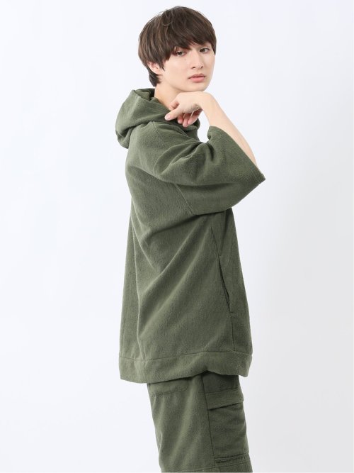 Sauna Camp×T/Q パイルポンチョ(セットアップ可能)