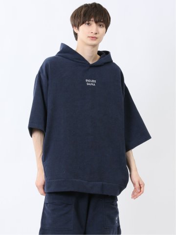 Sauna Camp×T/Q パイルポンチョ(セットアップ可能)