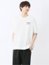 Sauna Camp×T/Q ロゴ クルー半袖Ｔシャツ