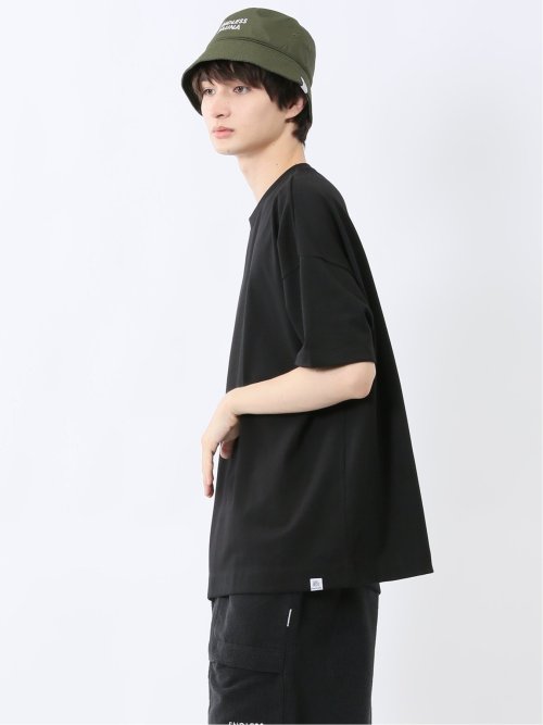 Sauna Camp×T/Q ロゴ クルー半袖Ｔシャツ