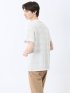 メッシュボーダー クルーネック半袖Tシャツ