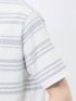 メッシュボーダー クルーネック半袖Tシャツ