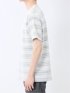 メッシュボーダー クルーネック半袖Tシャツ