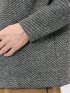 裏起毛ツイル クルーネック長袖Tシャツ