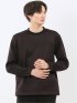 裏起毛ツイル クルーネック長袖Tシャツ