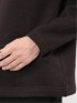 裏起毛ツイル クルーネック長袖Tシャツ