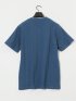 シャドーチェック Vネック半袖Tシャツ