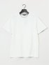 ピンタックボーダー クルーネック半袖Tシャツ