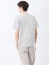 ピンタックボーダー クルーネック半袖Tシャツ
