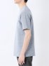 ピンタックボーダー クルーネック半袖Tシャツ