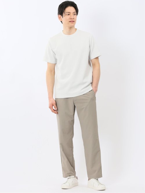 ハニカム ブリスター クルーネック 半袖 Tシャツ