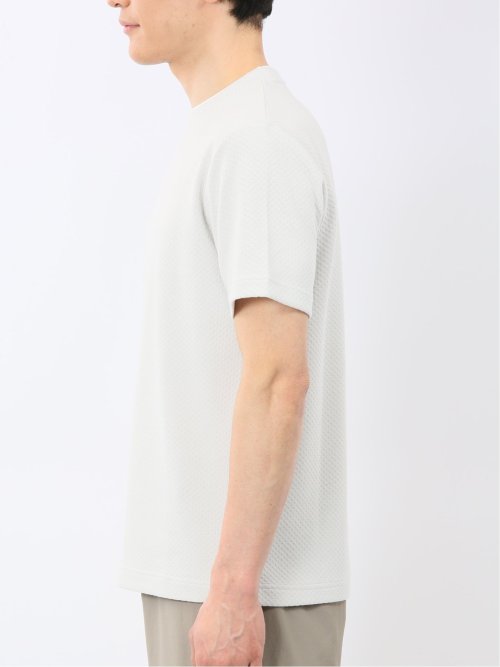 ハニカム ブリスター クルーネック 半袖 Tシャツ