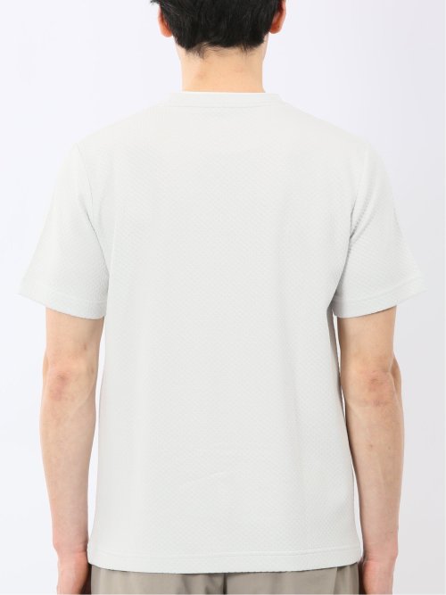 ハニカム ブリスター クルーネック 半袖 Tシャツ