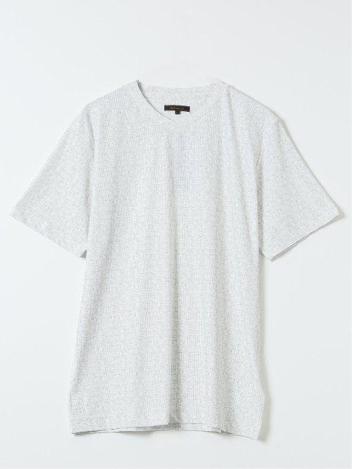 かすれプリント Vネック 半袖 Tシャツ