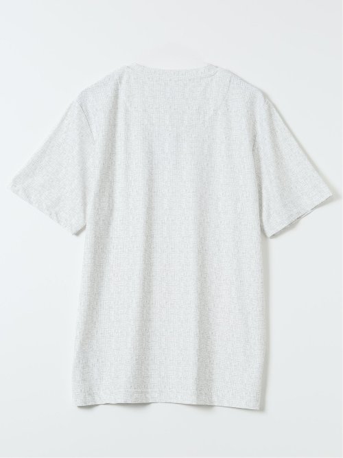 かすれプリント Vネック 半袖 Tシャツ