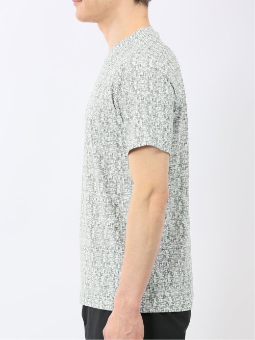 かすれプリント Vネック 半袖 Tシャツ