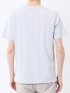 プレーティングジャガード クルーネック半袖Tシャツ