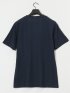 プレーティングジャガード クルーネック半袖Tシャツ