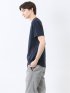 プレーティングジャガード クルーネック半袖Tシャツ