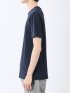 プレーティングジャガード クルーネック半袖Tシャツ
