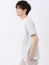 ストレッチ チェック プリント クルーネック 半袖 Tシャツ