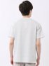 ストレッチ チェック プリント クルーネック 半袖 Tシャツ