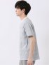 ストレッチ チェック プリント クルーネック 半袖 Tシャツ