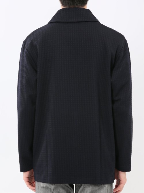 千鳥ジャガード ショールカーディガン