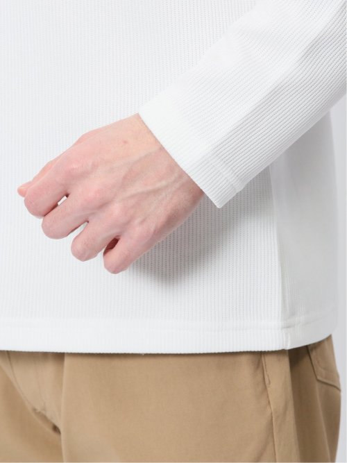 ストレッチ ダブルフェイス Vネックニットソー