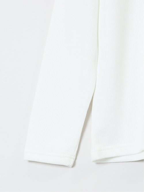 ストレッチ ダブルフェイス Vネックニットソー