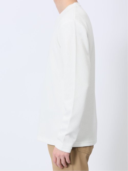 ストレッチ ダブルフェイス Vネックニットソー