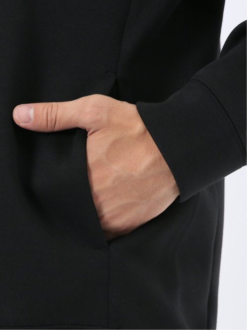 ストレッチ ソフトダンボール 長袖プルパーカー