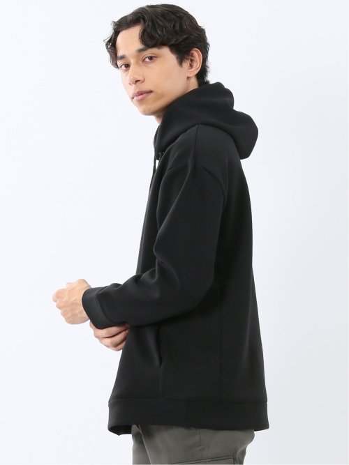 ストレッチ ソフトダンボール 長袖プルパーカー