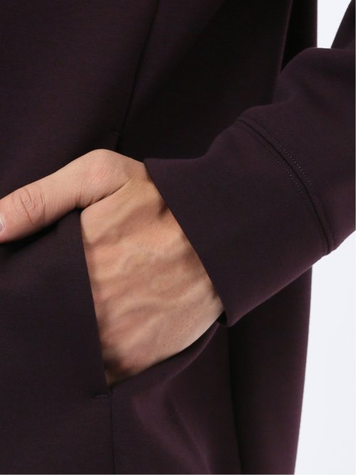 ストレッチ ソフトダンボール 長袖プルパーカー