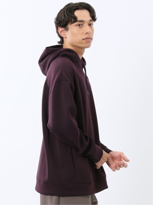 ストレッチ ソフトダンボール 長袖プルパーカー