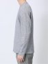 メランジワッフル クルーネック長袖Tシャツ