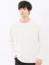 ソロナ天竺 クルーネック 長袖Tシャツ