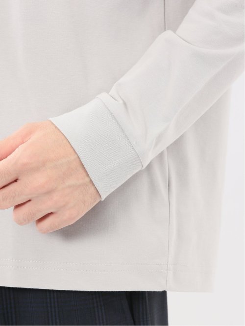 ソロナ天竺 クルーネック 長袖Tシャツ