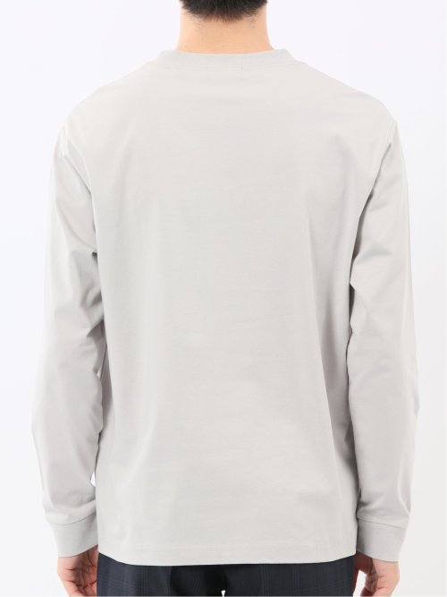 ソロナ天竺 クルーネック 長袖Tシャツ