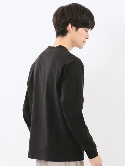 ソロナ天竺 クルーネック 長袖Tシャツ